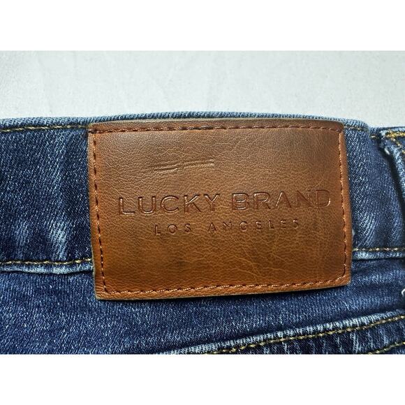 Lucky Brand Men's 410 Athletic Straight Leg Blue Denim Jeans - Size 40x28.5 - Picture 5 of 8
